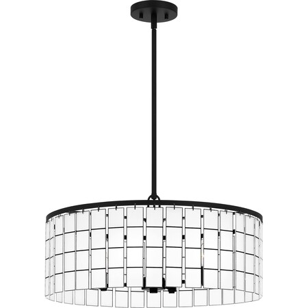 Quoizel Seigler Pendant 4 Lights Matte Black SGL2822MBK